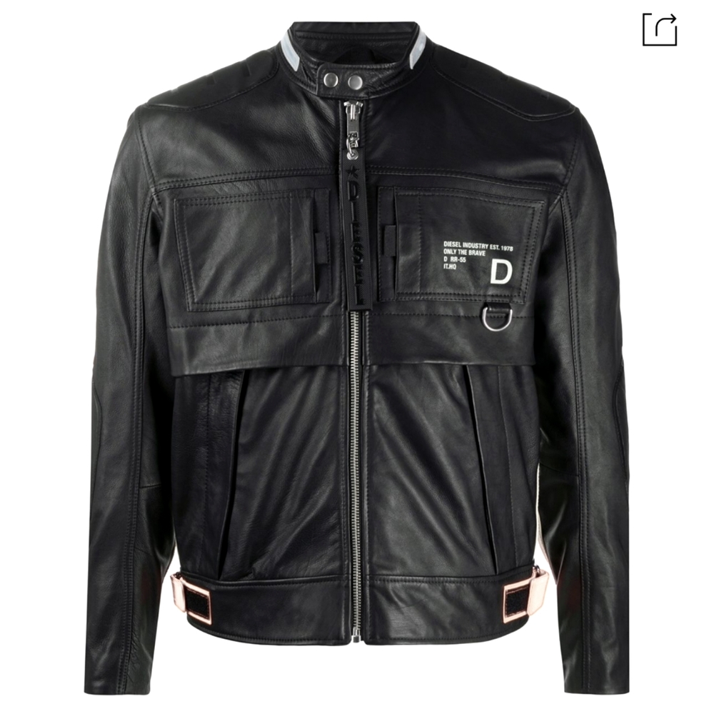 Brand new Diesel Biker jacket Leather